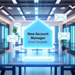 New Account Manager Introduction Email Template icon