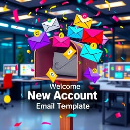 New Account Notification Email Template icon