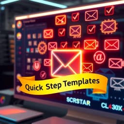 New Outlook Quick Step Email Template icon