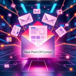 New Point Of Contact Email Template icon