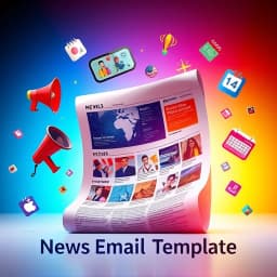 News Email Template icon