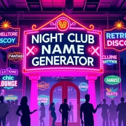 Night Club Name Generator icon