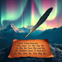 Nord Name Generator icon