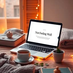 Not Feeling Well Email Template icon