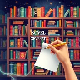 Novel Book Cover Generator icon