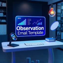 Observation Email Template icon