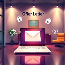 Offer Letter Real Estate Offer Email Template icon