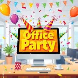 Office Party Email Template icon