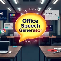 Office Speech Generator icon