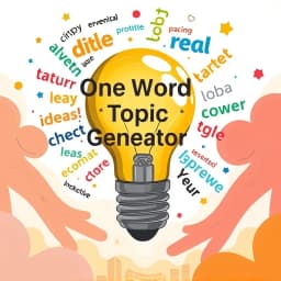 One Word Topic Generator icon