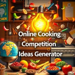 Online Cooking Competition Ideas Generator icon