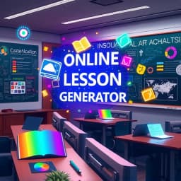 Online Lesson Generator icon