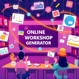 Online Workshop Generator icon