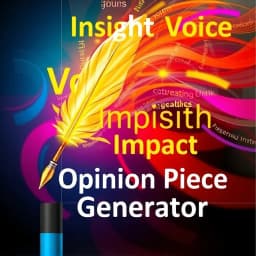 Opinion Piece Generator icon