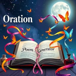 Oration Poem Generator icon