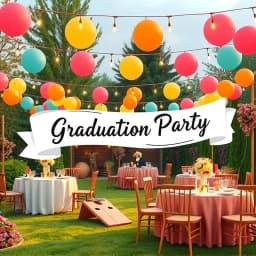 Outdoor Graduation Party Ideas icon
