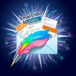 Outlook Email Ending Template icon