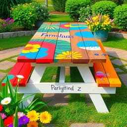 Painting a Picnic Table Ideas icon