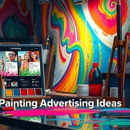Painting Advertising Ideas icon