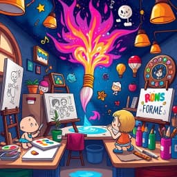 Painting Cartoon Ideas icon