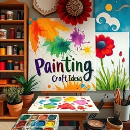 Painting Craft Ideas for Adults icon