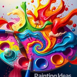 Painting Ideas Creative icon