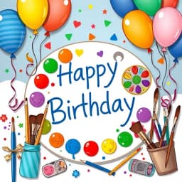 Painting Ideas for Dads Birthday icon