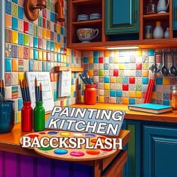 Painting Kitchen Backsplash Ideas icon