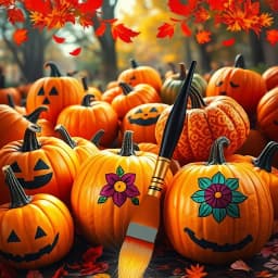 Painting Pumpkin Ideas icon