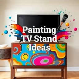 Painting TV Stand Ideas icon