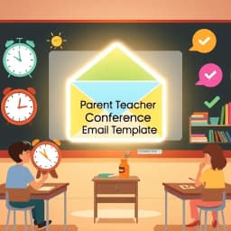 Parent Teacher Conference Email Template icon