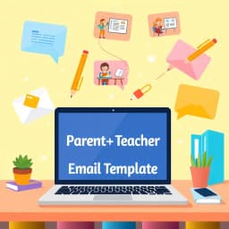 Parent Teacher Email Template icon
