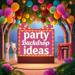 Party Backdrop Ideas icon