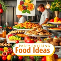 Party Catering Food Ideas icon