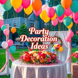 Party Decoration Ideas icon