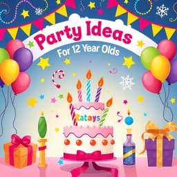 Party Ideas for 12 Year Olds Girl icon