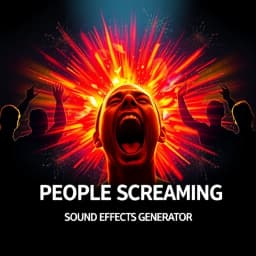 People Screaming Sound Effect Generator icon
