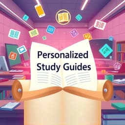 Personalized Study Guides Generator icon