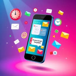 Phone Screen Email Template icon