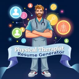 Physical Therapist Resume Generator icon