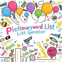 Pictionary Word List Generator icon