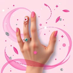 Pink Nail Ideas icon