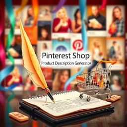 Pinterest Shop Product Description Generator icon