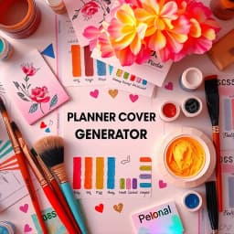 Planner Cover Generator icon