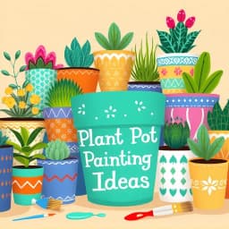 Plant Pot Painting Ideas icon
