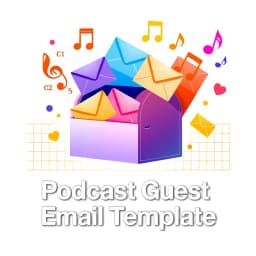 Podcast Guest Email Template icon