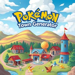 Pokemon Town Name Generator icon