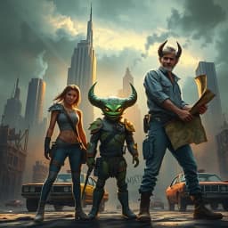 Post Apocalyptic Game Character Generator icon