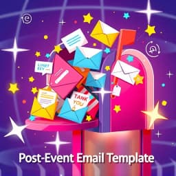 Post Event Email Template icon