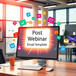 Post Webinar Email Template icon
